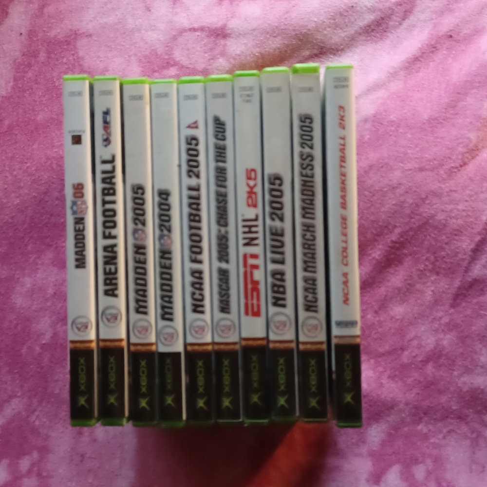 XBOX GAMES 2003-2006